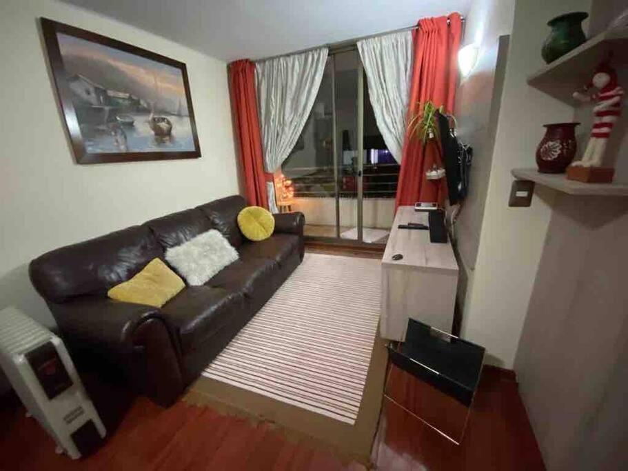 Cómodo Departamento en el centro de Stgo Apartamento Santiago Exterior foto